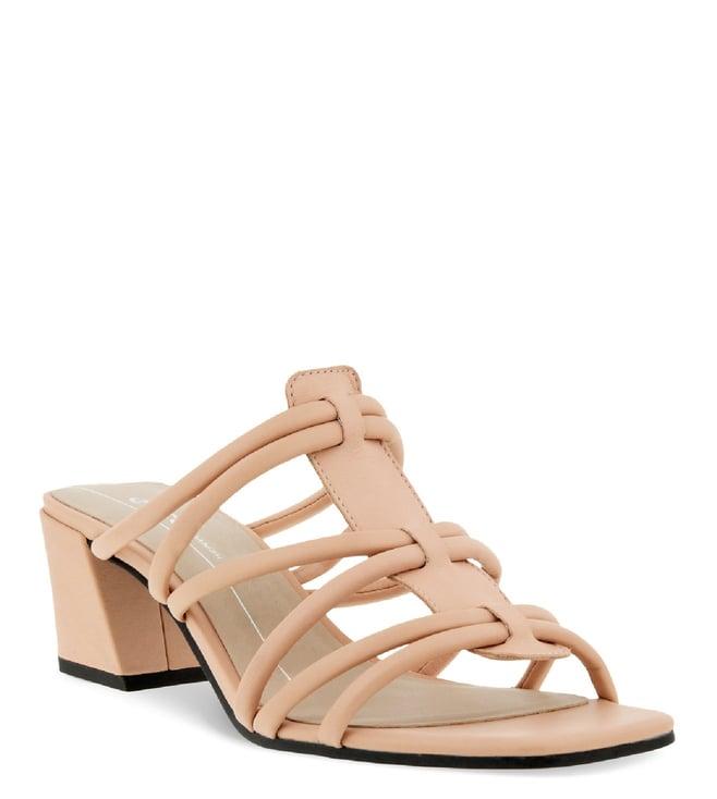 ecco women's elevate squared 50 mm tuscany heeled sandals