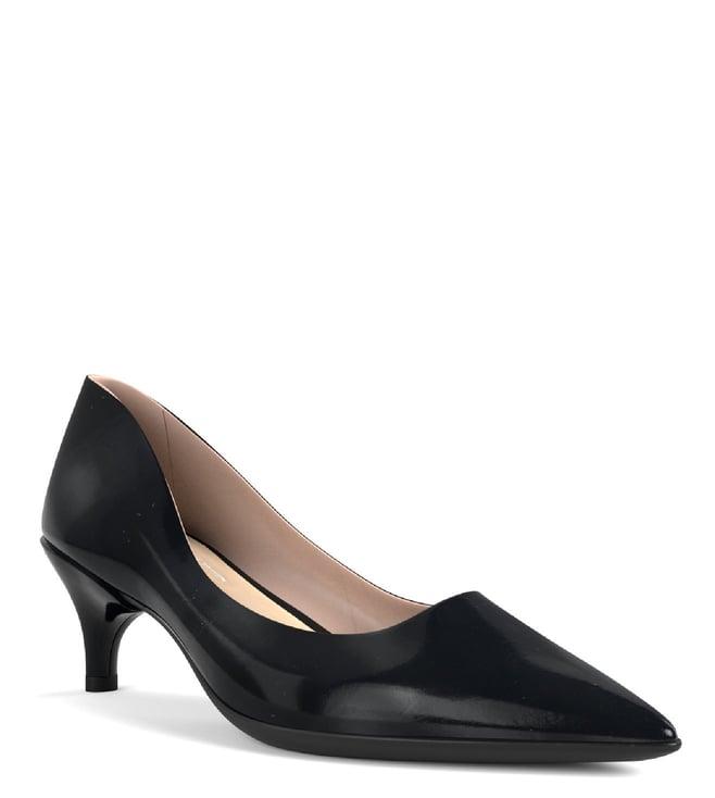 ecco women's shape stiletto 45 mm black pumps