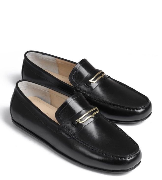 luxoro formello men's cruz black loafers