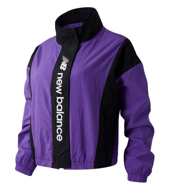 new balance violet women's sport style optiks jacket