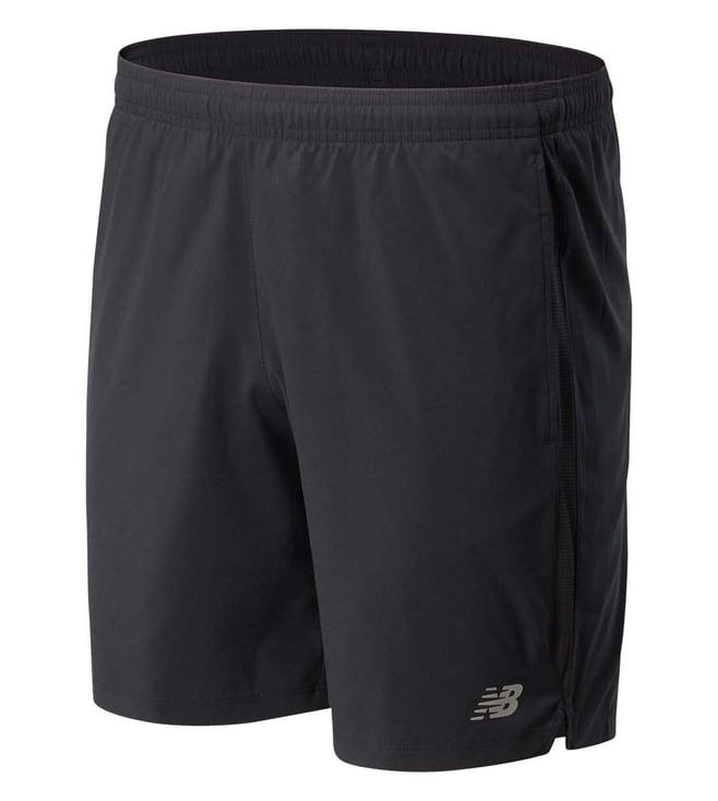 new balance black men's casual running shorts