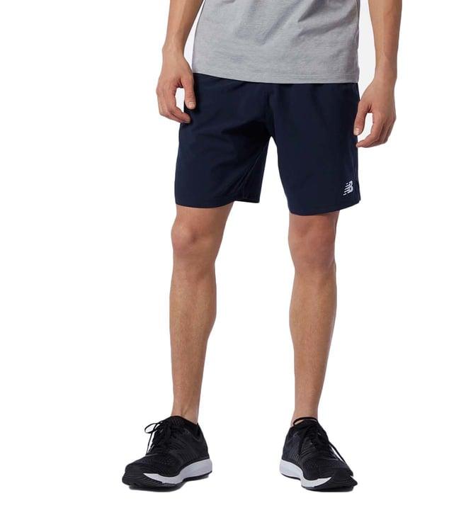 new balance blue sport woven shorts for men