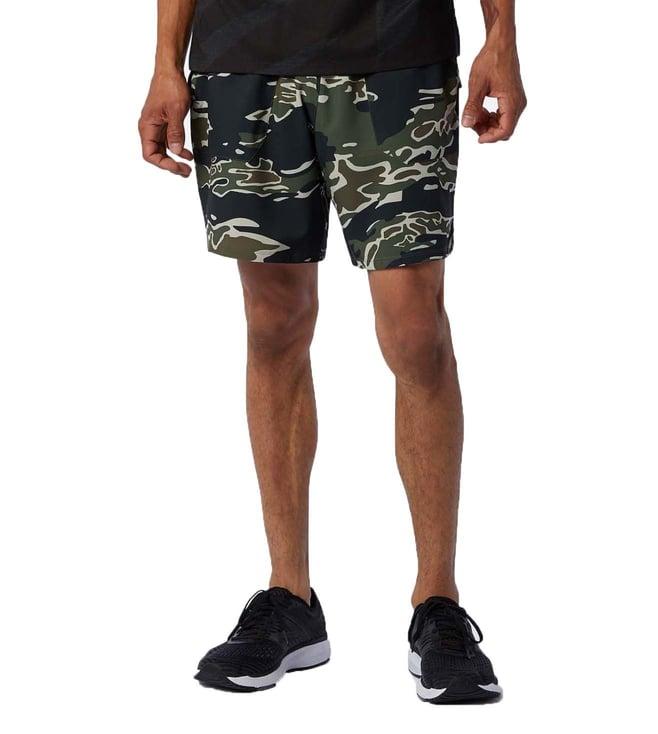 new balance printed fortitech 7 inch tech shorts for men