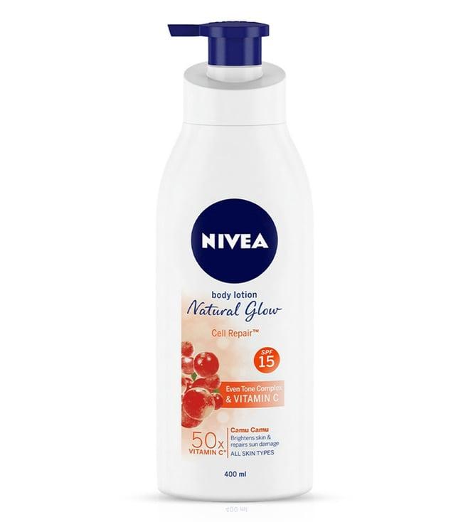 nivea spf 15 & 50x vitamin c body lotion - 400 ml