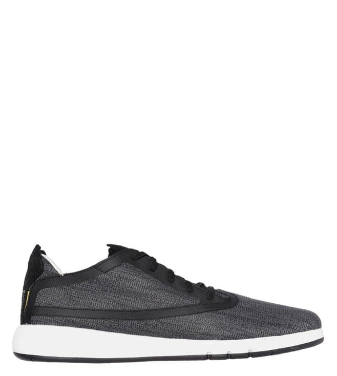 geox men's aerantis grey sneakers