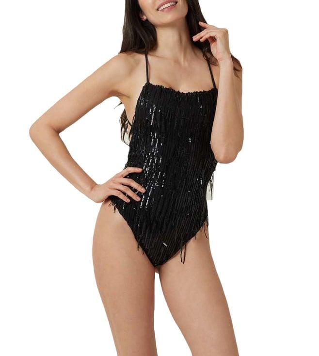 yamamay black embellished mayuri swimsuits