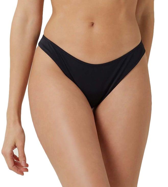 yamamay black essentials bikini panties