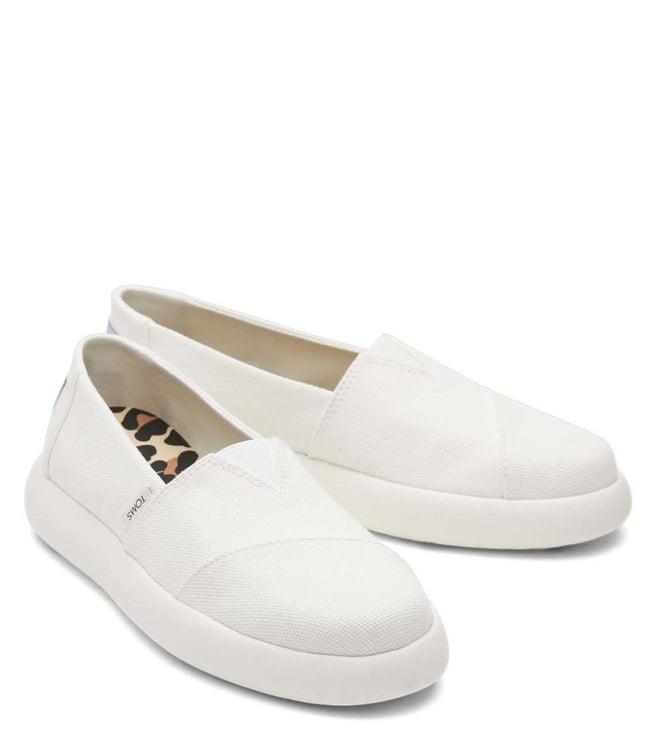 toms women's alpargata mallow white sneakers