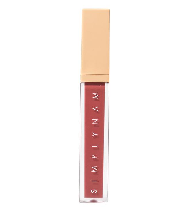 simply nam hydrating liquid lipstick cinnamon pink - 6 ml