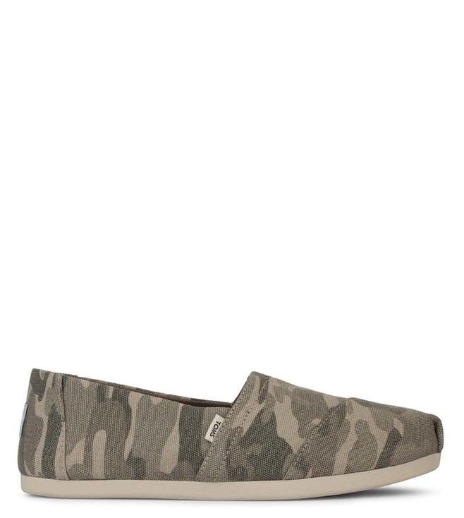 toms women's alpargata cloudbound green sneakers