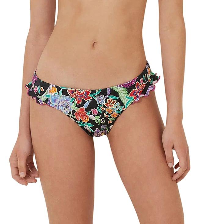 yamamay multi giava floral print bikini bottom