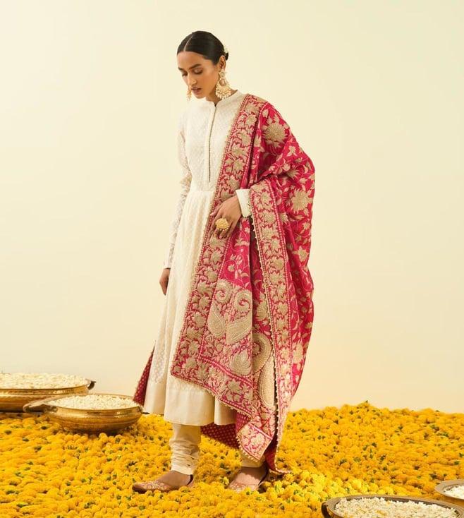 sheetal batra masiah blouse, lehenga & dupatta