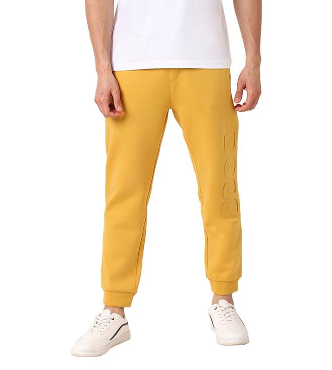 boss gold logo relaxed fit joggers