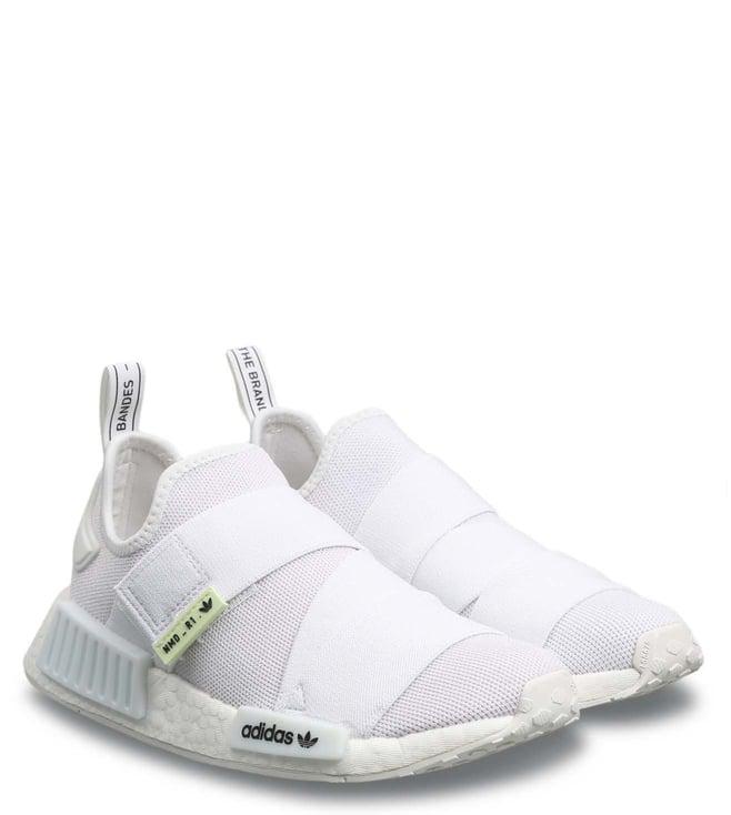 adidas originals women's nmd_r1 ftwwht/ftwwht/cblack sneakers