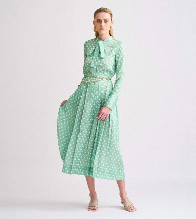 notebook vintage green emilee dress