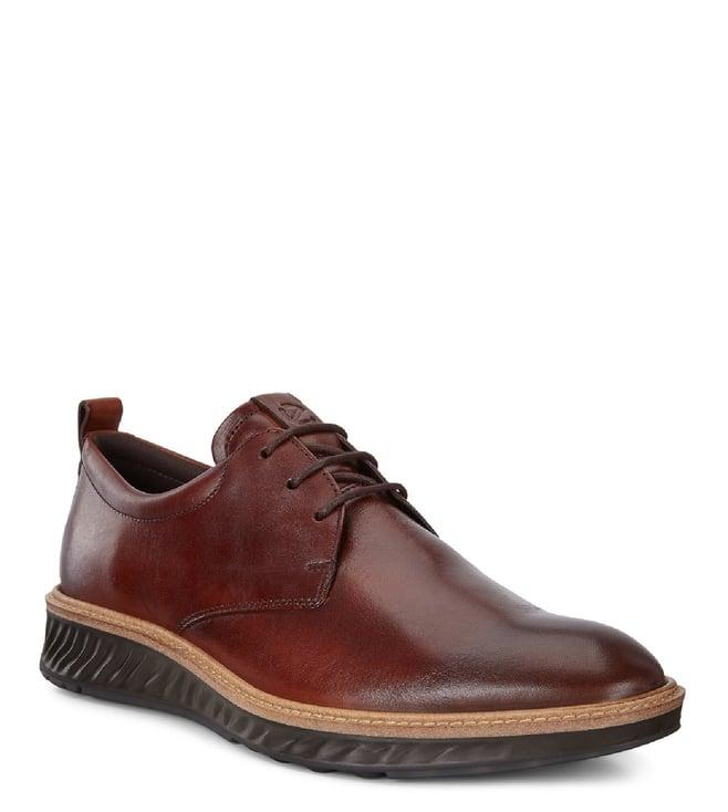 ecco men's st.1 hybrid cognac shoes