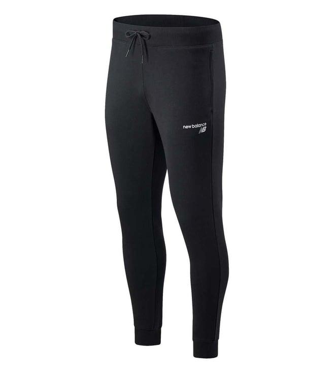 new balance men's black casual trackpants