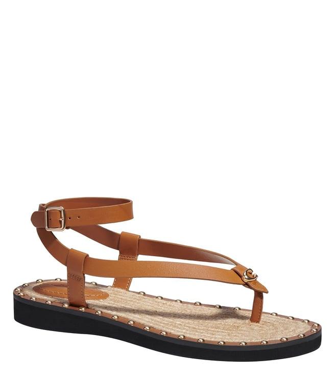 coach penny gracey ankle strap sandals