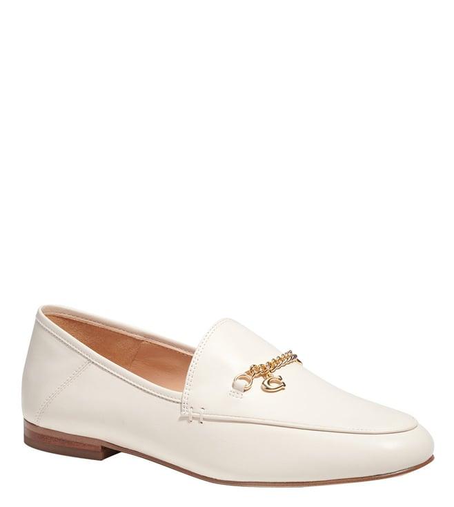 coach chalk hanna loafers