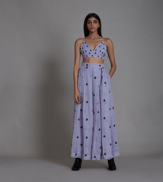 mati lavender club lehenga