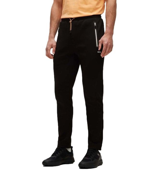 boss black slim fit trackpants