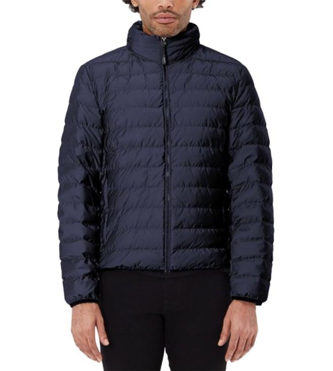 tumi navy pax preston regular fit puffer jacket