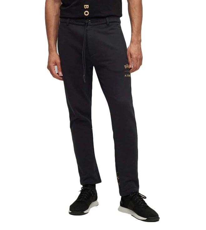 boss black relaxed fit trackpants