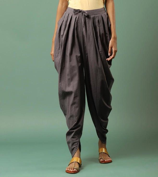 aarke ritu kumar grey dhoti salwar