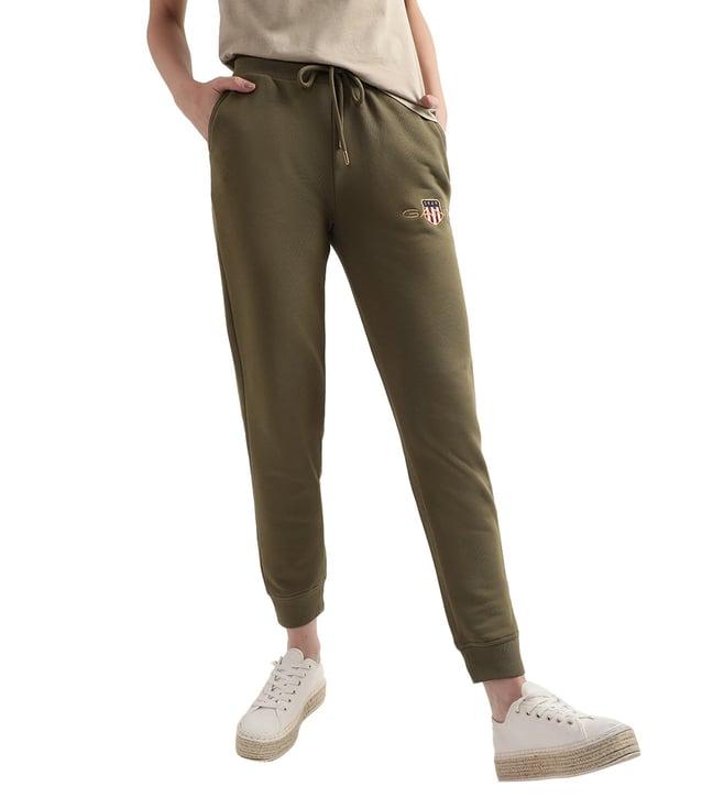 gant olive regular fit joggers