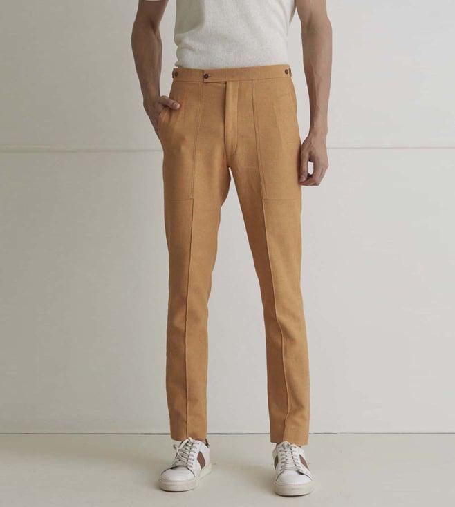 artless beige etc sand trousers