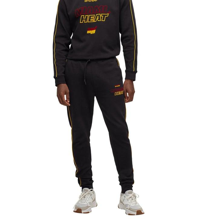 boss black nba flock print regular fit joggers