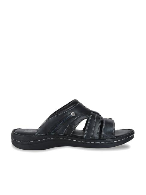 id men's black casual sandals