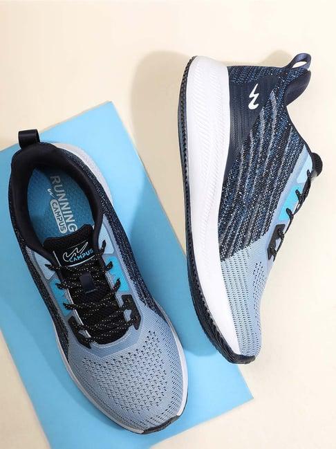 campus men's jasper sky blue running shoes