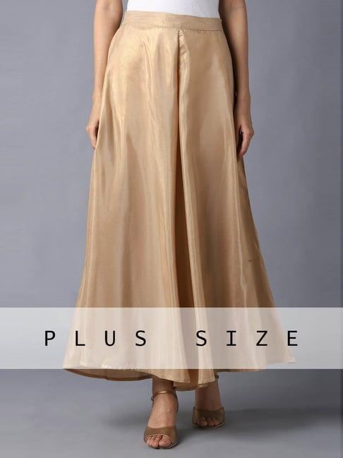 aurelia golden loose fit palazzos