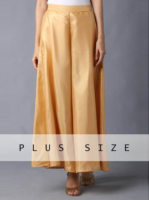 aurelia golden loose fit palazzos