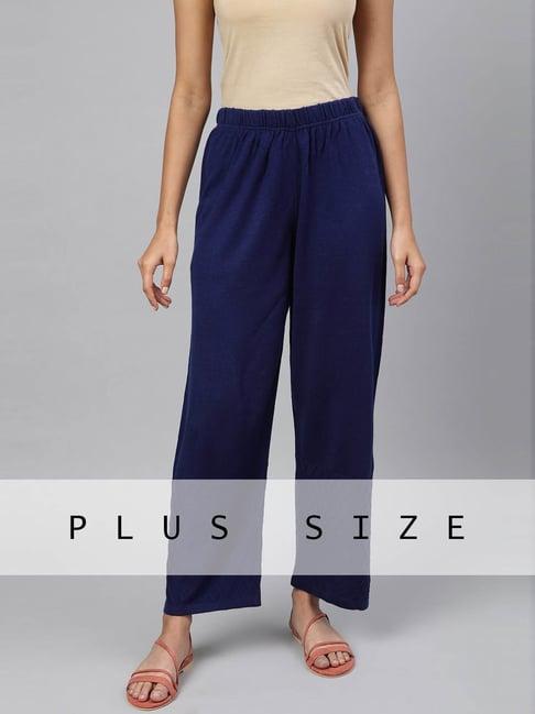 aurelia blue regular fit palazzos