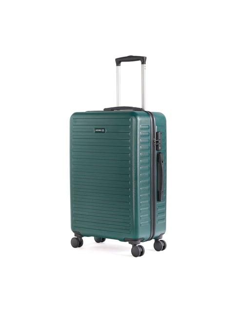 assembly green medium hard checkin trolley- 61 cm