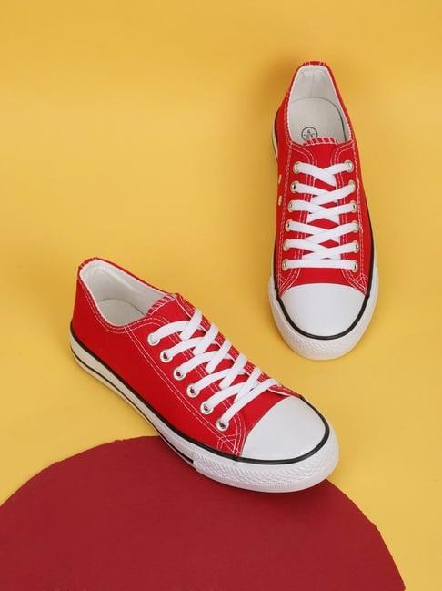 truffle collection women's red sneakers