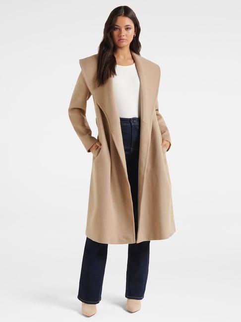 forever new beige trench coat