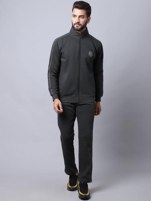 cantabil grey regular fit tracksuits