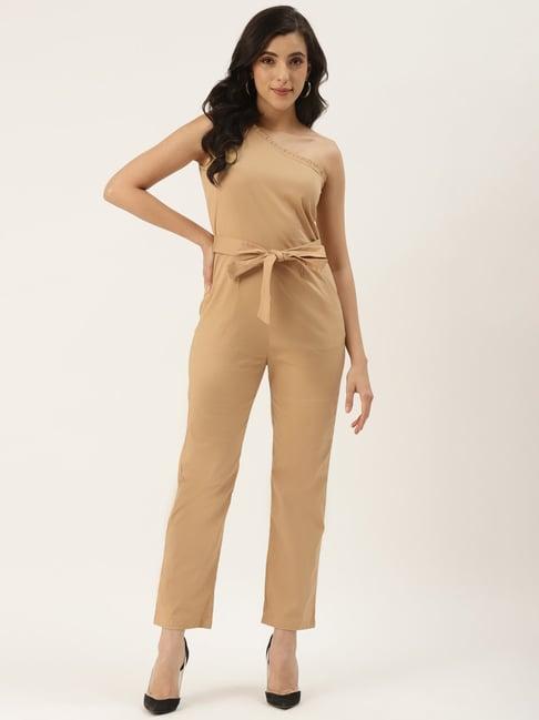 brinns beige jumpsuit