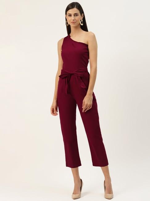 brinns maroon jumpsuit