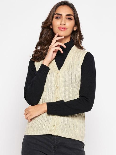 crozo by cantabil beige cardigans