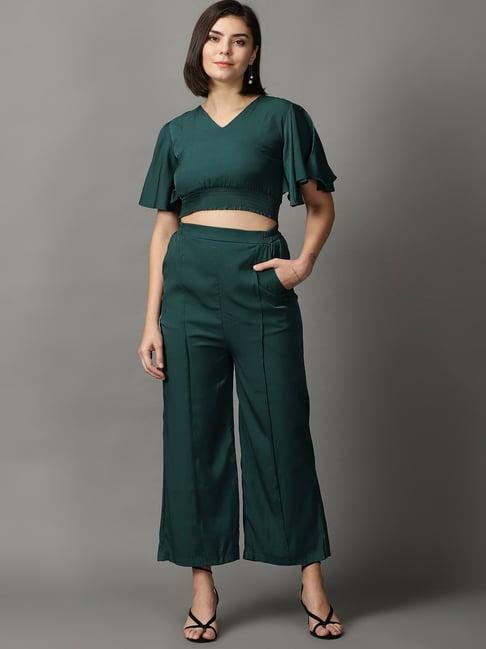 showoff green co-ord set