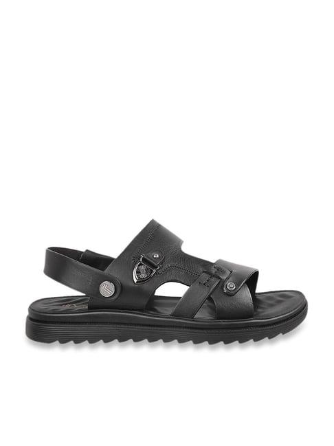 da vinchi by metro men's black sling back sandals