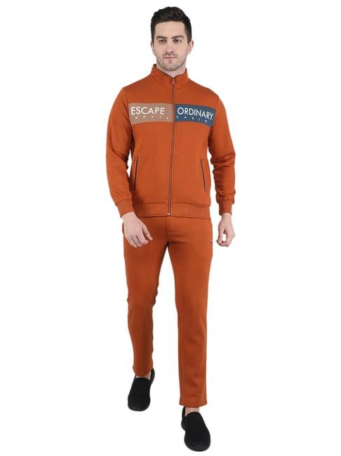 monte carlo rust regular fit tracksuit