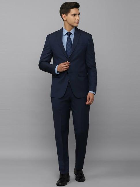 louis philippe navy two piece suit