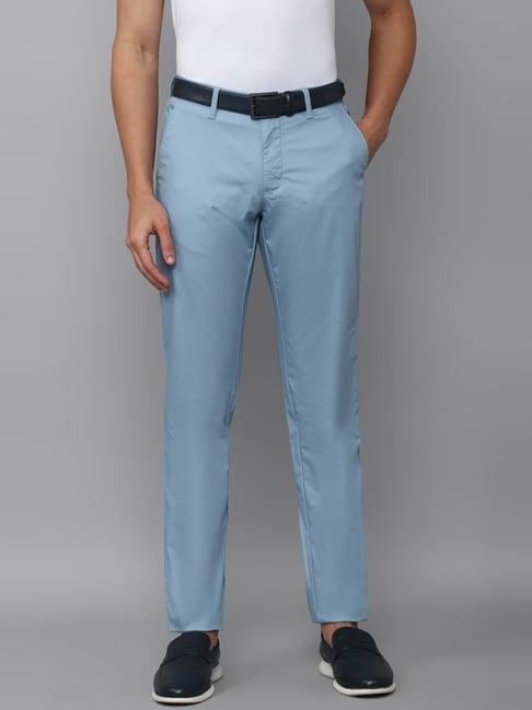 louis philippe blue trousers