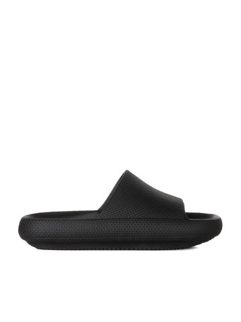 london rag women's black slides