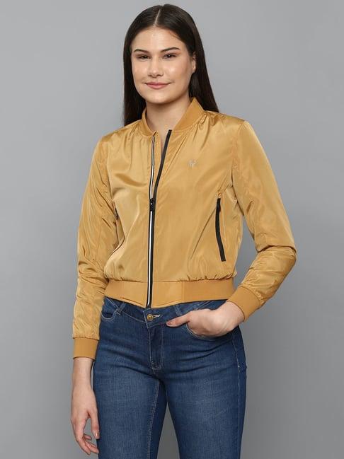 allen solly khaki jacket